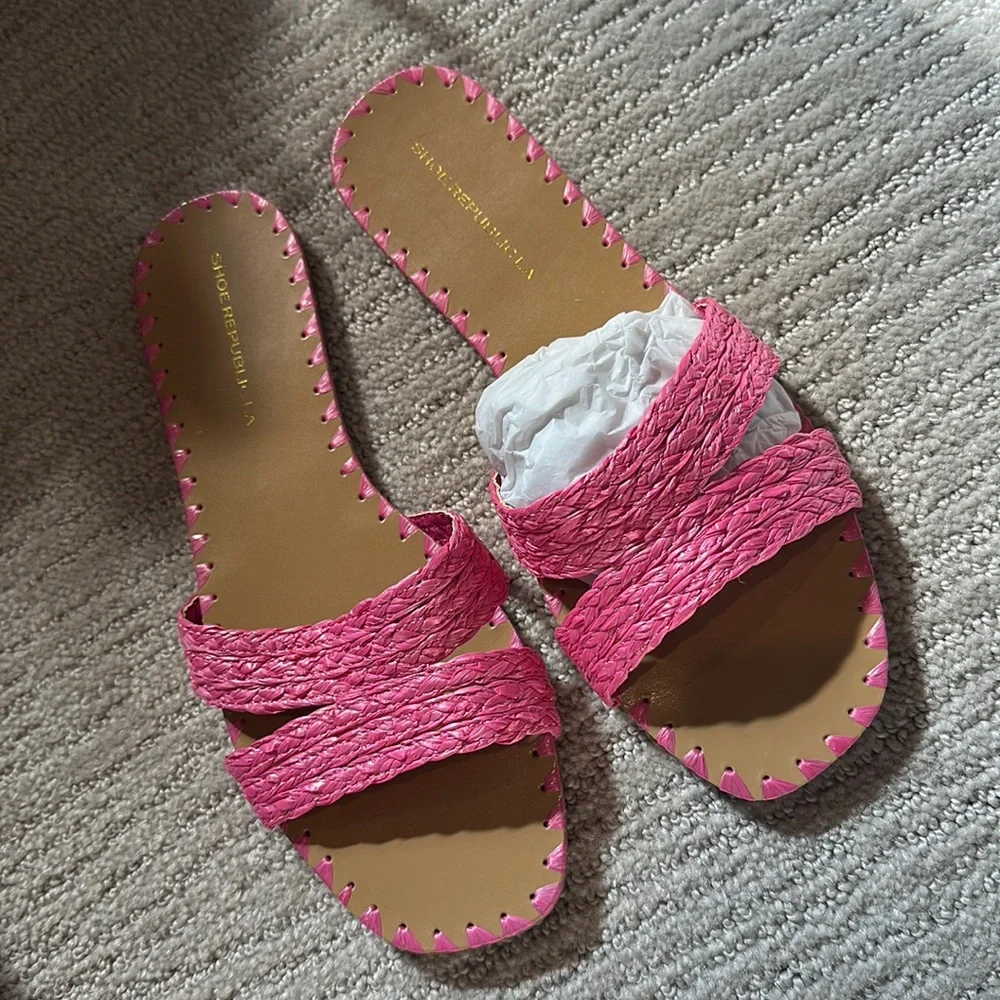 Pink Sandals - Picture 1 of 3